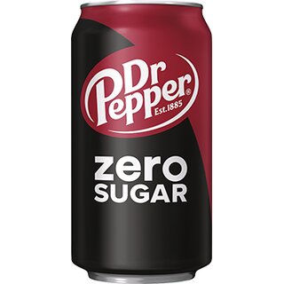 Dr Pepper - Classic Zero - 1 x 355ml 1,75€ inkl. 25 Cent DPG Einweg Pfand